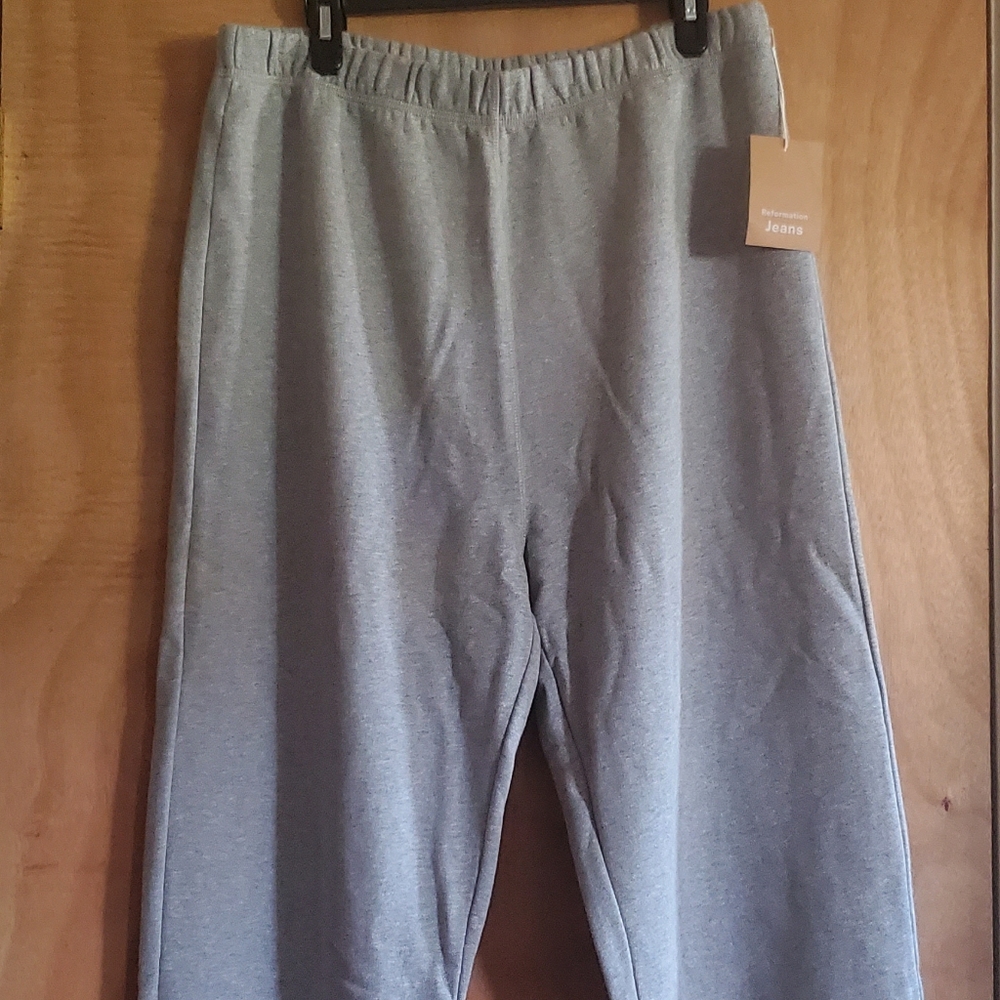 NWT Reformation Classic Sweatpants Size XL